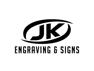 JK Engraving & Signs logo design by akilis13