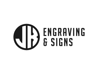 JK Engraving & Signs logo design by akilis13