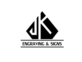 JK Engraving & Signs logo design by cikiyunn