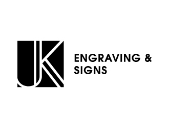 JK Engraving & Signs logo design by alxmihalcea