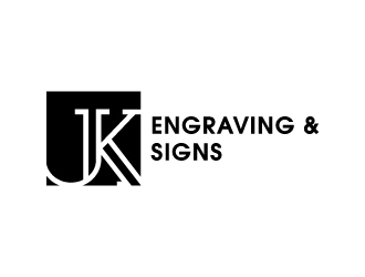 JK Engraving & Signs logo design by alxmihalcea