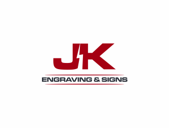JK Engraving & Signs logo design by ammad