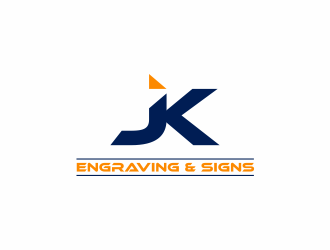 JK Engraving & Signs logo design by ammad