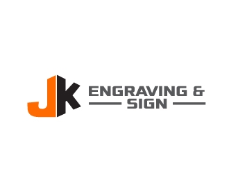 JK Engraving & Signs logo design by jenyl