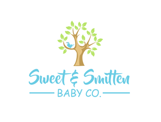 Sweet & Smitten logo design by kunejo