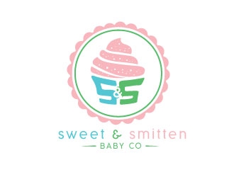 Sweet & Smitten logo design by REDCROW