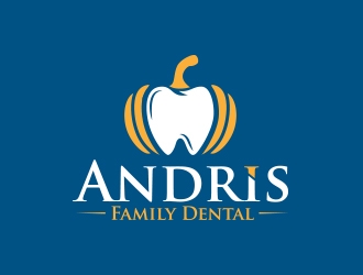 Andris Family Dental logo design by MarkindDesign