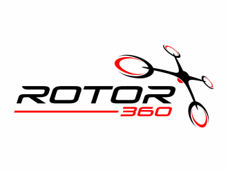 Rotor 360 logo design by mutafailan