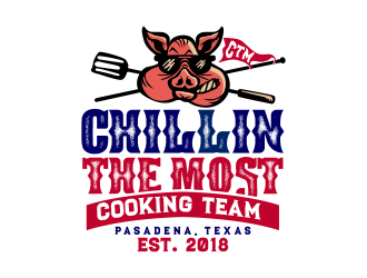 Chillin The Most Cooking Team logo design by gcreatives