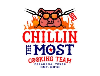 Chillin The Most Cooking Team logo design by daywalker