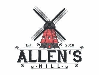 Allens Mill logo design by Eko_Kurniawan