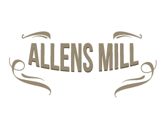 Allens Mill logo design by Maddywk