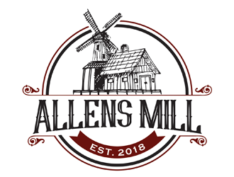 Allens Mill logo design by logolady