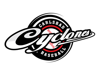 Carlsbad Cyclones Baseball logo design by vinve