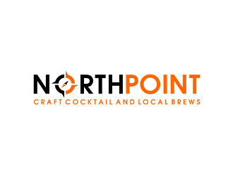 Northpoint (tag line, Craft Cocktail and Local Brews) logo design by nurul_rizkon