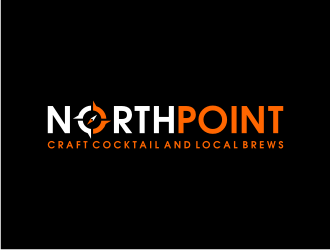 Northpoint (tag line, Craft Cocktail and Local Brews) logo design by nurul_rizkon