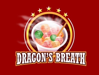 Dragon’s Breath / Be the dragon logo design by LogoInvent