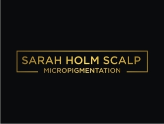 Sarah Holm    Scalp MicroPigmentation logo design by EkoBooM