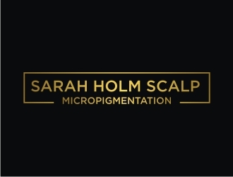 Sarah Holm    Scalp MicroPigmentation logo design by EkoBooM