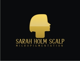 Sarah Holm    Scalp MicroPigmentation logo design by EkoBooM