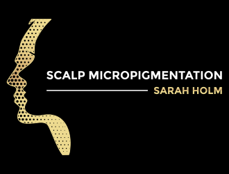 Sarah Holm    Scalp MicroPigmentation logo design by aldesign
