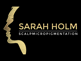 Sarah Holm    Scalp MicroPigmentation logo design by aldesign