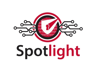 Spotlight logo design by MarkindDesign