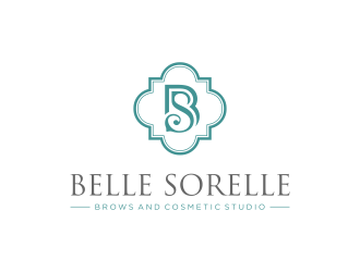 Belle Sorelle Brows and Cosmetic Studio logo design by dayco