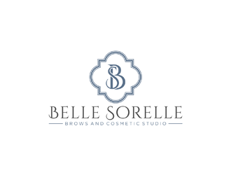 Belle Sorelle Brows and Cosmetic Studio logo design by ndaru
