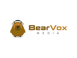 BearVox media logo design by Ibrahim