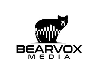 BearVox media logo design by b3no