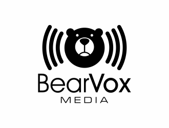 BearVox media logo design by agus