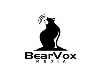 BearVox media logo design by SmartTaste