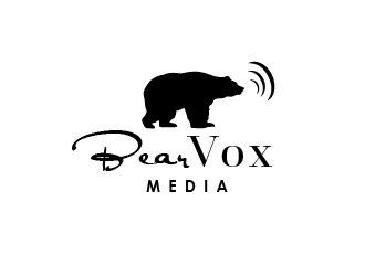 BearVox media logo design by Rachel