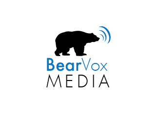 BearVox media logo design by Rachel