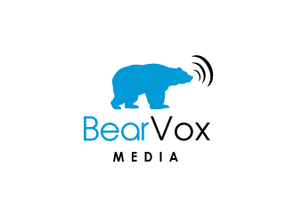 BearVox media logo design by Rachel