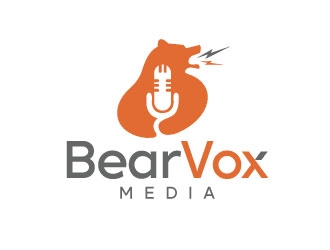 BearVox media logo design by REDCROW