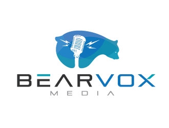 BearVox media logo design by REDCROW