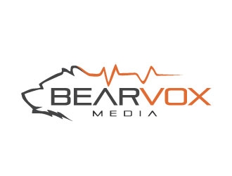 BearVox media logo design by REDCROW