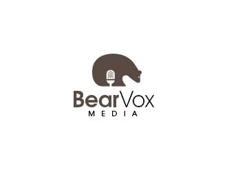 BearVox media logo design by usef44