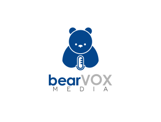 BearVox media logo design by Akli