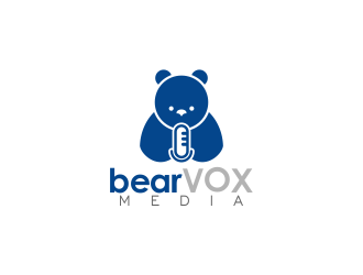 BearVox media logo design by Akli