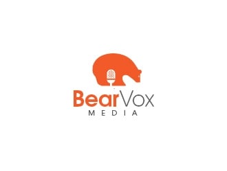 BearVox media logo design by usef44