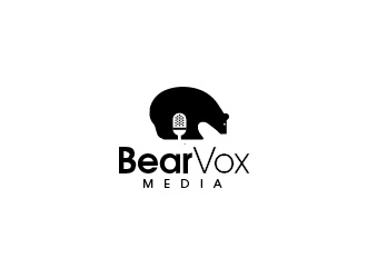 BearVox media logo design by usef44