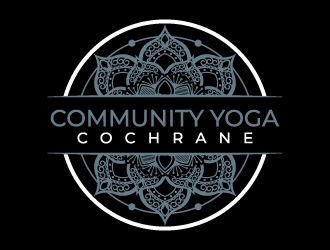 Community Yoga Cochrane  logo design by jaize