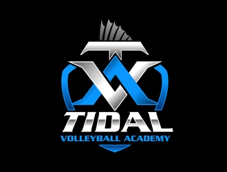 Tidal Volleyball Academy (TVA) logo design by DreamLogoDesign