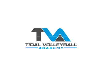 Tidal Volleyball Academy (TVA) logo design by akhi