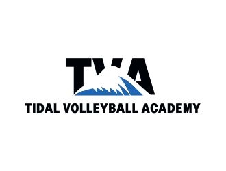 Tidal Volleyball Academy (TVA) logo design by 48art