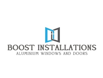 Boost installations  logo design by nikkl