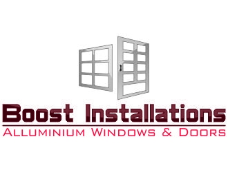 Boost installations  logo design by Shabbir